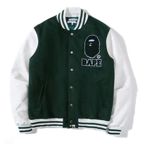 Bape x Undefeated Varsity Jacket