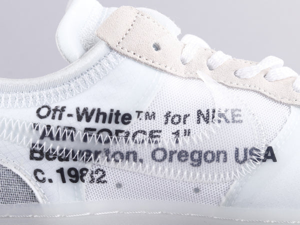 Off White x Nike Air Force 1 OG -OG PREMIUM-